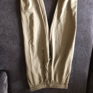 Army green joggers